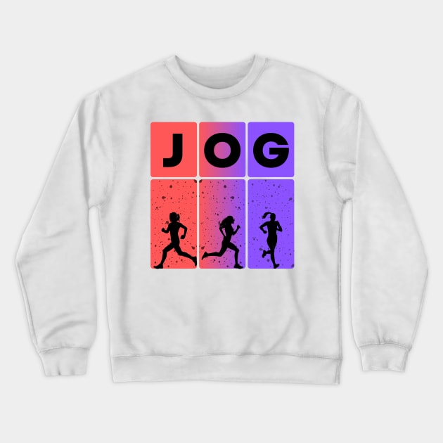 Jog Classic T-shirt Crewneck Sweatshirt by QuantumThreads
